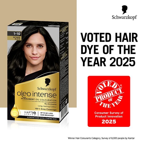 Schwarzkopf Oleo Intense Intense Black Permanent Hair Dye