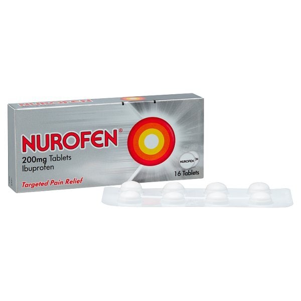 Nurofen Pain Relief 200mg Ibuprofen Tablets 16s