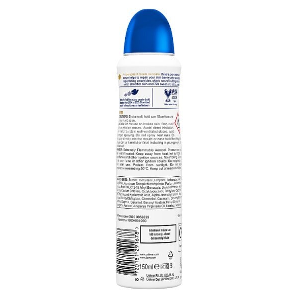Dove Advanced Care Original Anti-Perspirant Aerosol 150 ml