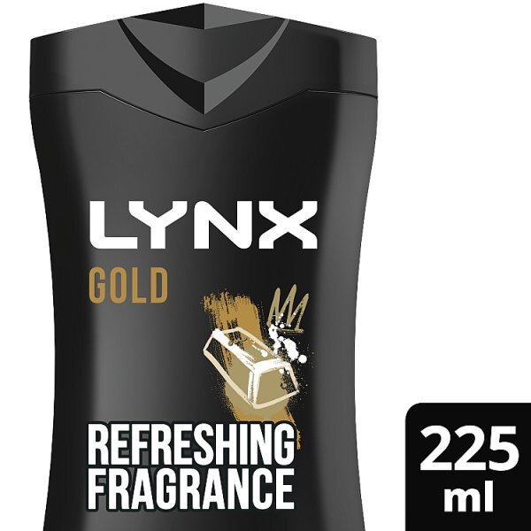 Lynx Bodywash Shower Gel Gold 225ml