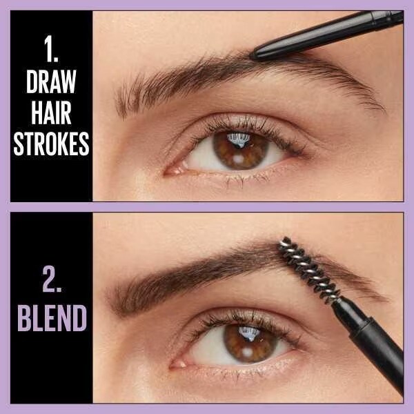 Maybelline Express Brow Pencil 45 Ash Brown