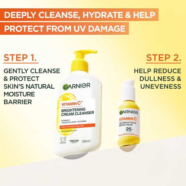 Garnier Vitamin C Brightening Serum Cream 50Ml