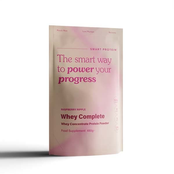 Smart Protein Whey Complete Raspberry Ripple Protein 480g