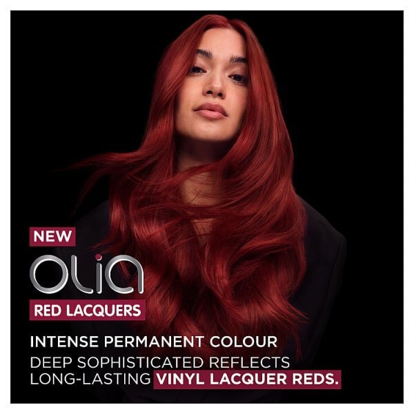 Olia Red Lacquers 5.52 Glassy Merlot Permanent Hair Dye