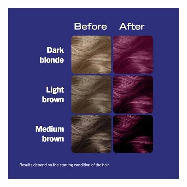 LIVE Intense Colour Permanent Purple Hair Dye Cyber Purple