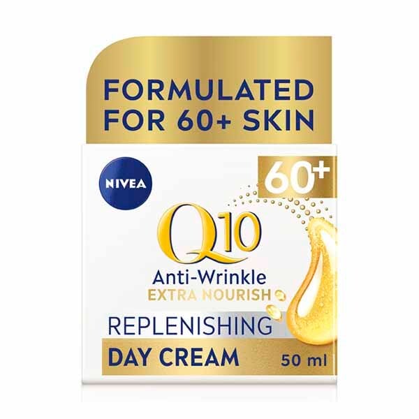 NIVEA Q10 Power 60+ Anti-Wrinkle Day Cream SPF15 50ml