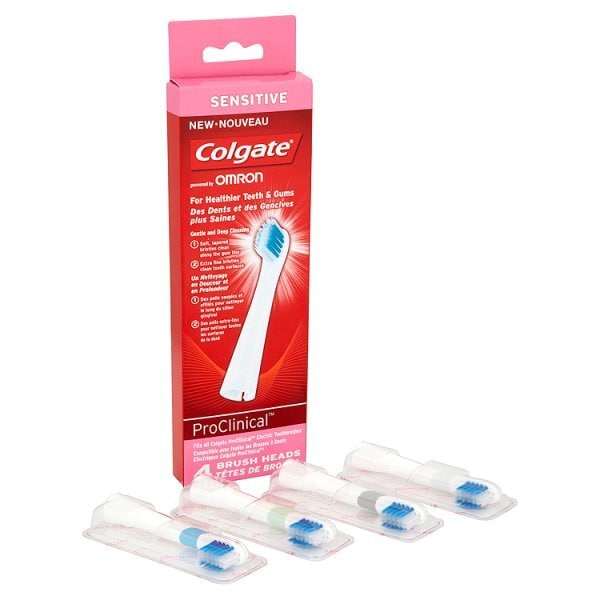 Colgate ProClinical Sensitive Refill Brush Heads 4 Pack