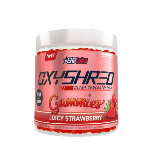 Oxyshred Gummies Juicy Strawberry