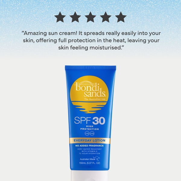 Bondi Sands Fragrance Free Suncreen Lotion SPF30 150ml