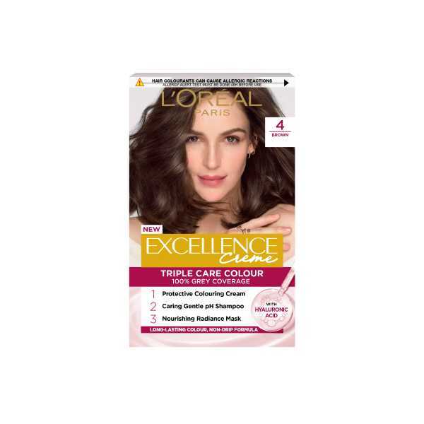 Excellence Creme 4 Natural Dark Brown Hair Dye