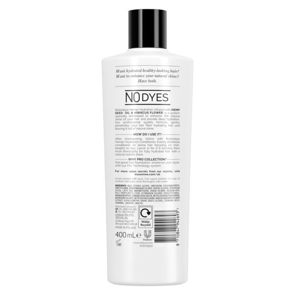 TRESemme Botanique Hemp Hydration Conditioner 400ml