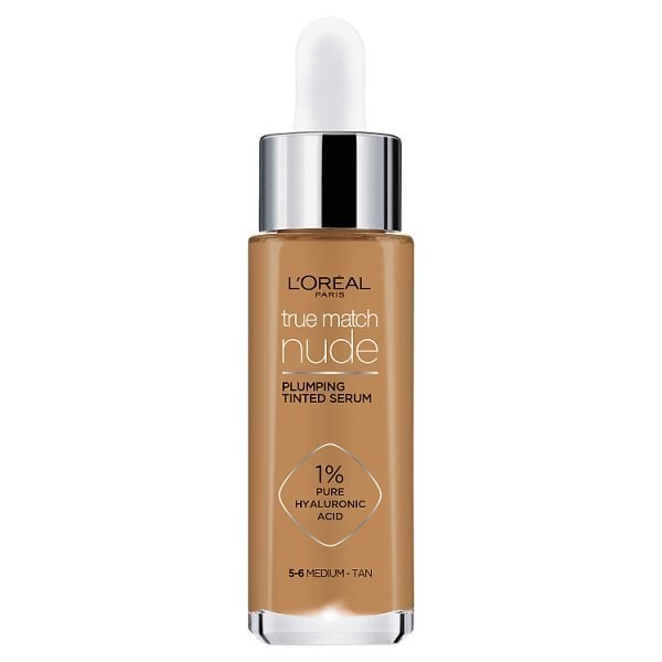 L'Oréal Paris True Match Nude Tinted Serum 5-6 Medium-Tan