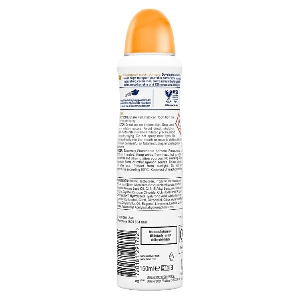 Dove Advanced Care Passion Fruit Anti-Perspirant Aerosol 150ml