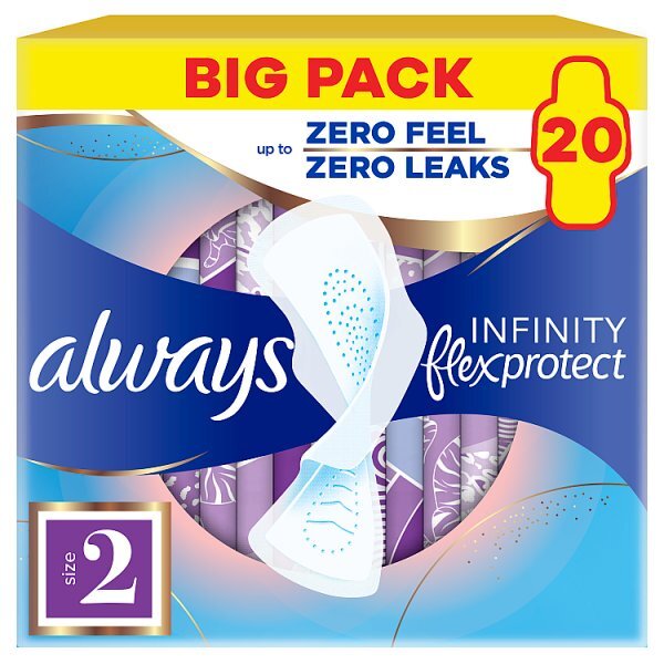 Always FlexProtect Sanitary Towel Long (Size 2) with Wings