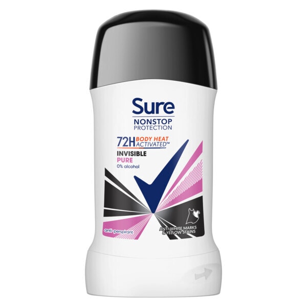 Sure Non Stop Invisible Pure Stick 50Ml