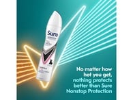 Sure Antiperspirant Deo Aerosol Nonstop Invis Pure 250ml