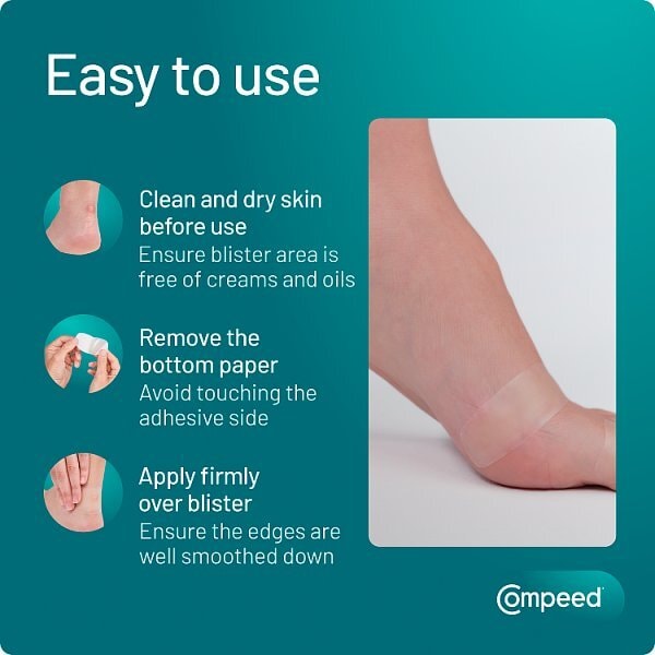 Compeed Blister Plasters Small x6