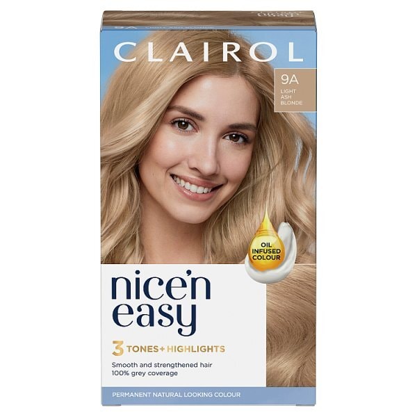 Clairol Nice'n Easy Hair Dye 9A Light Ash Blonde