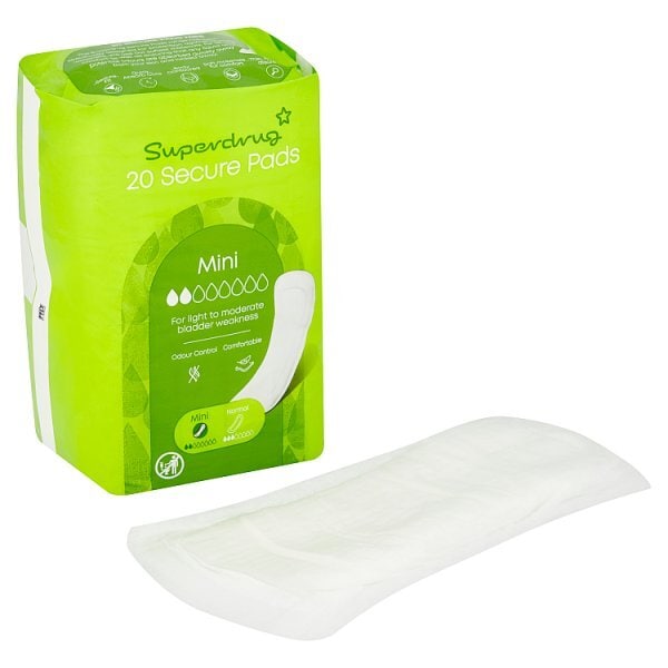 Superdrug Mini Incontinence Pad x20