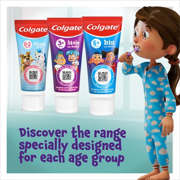 Colgate Natural Fruit Flavour Kids Toothpaste 3-5 Years 75ml