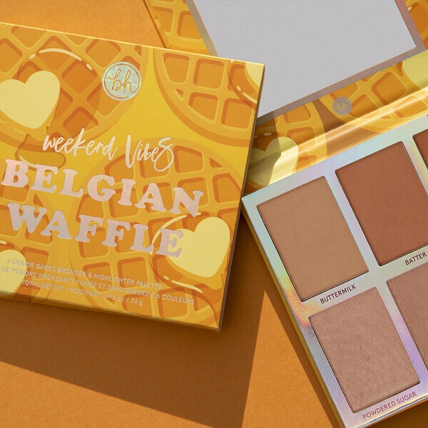 Bh Weekend Vibes Belgian Waffle Bronze & Highlight Palette