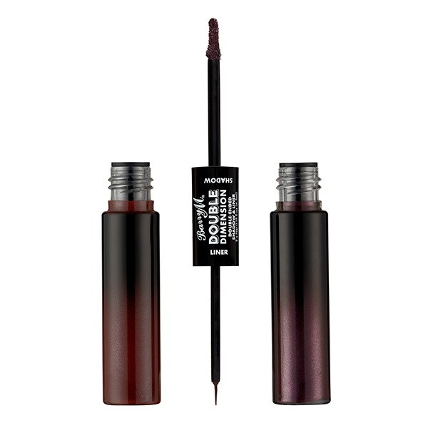 Barry M Double Dimension Shadow & Liner - Purple Parallel