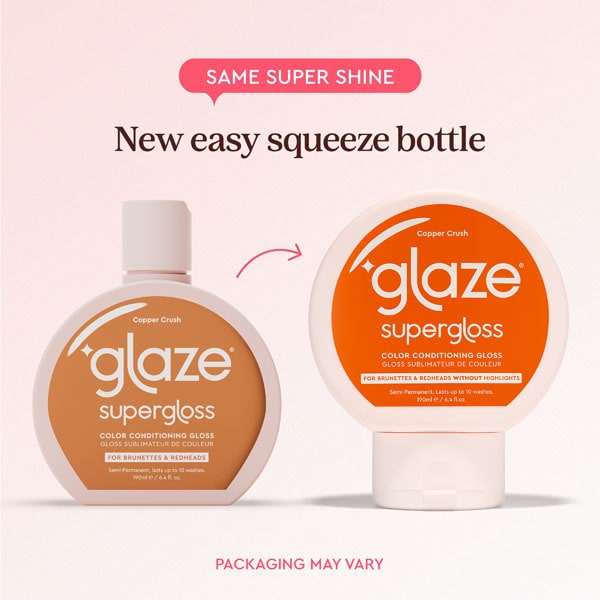Glaze Super Color Conditioning Gloss Copper Crush 190ml