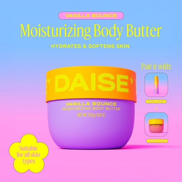 Daise Moisturizing Body Butter Vanilla 250G