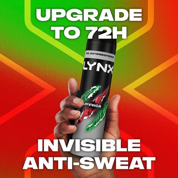 Lynx Africa Anti-Perspirant Deodorant Aerosol 250 ml