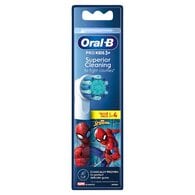 Oral-B Pro Kids Toothbrush Heads Featuring Spiderman, 4