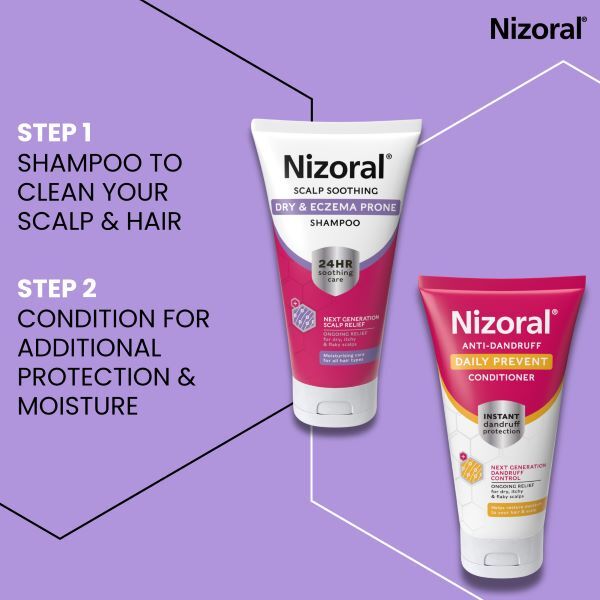 Nizoral Scalp Soothing Dry & Eczema Shampoo 200Ml