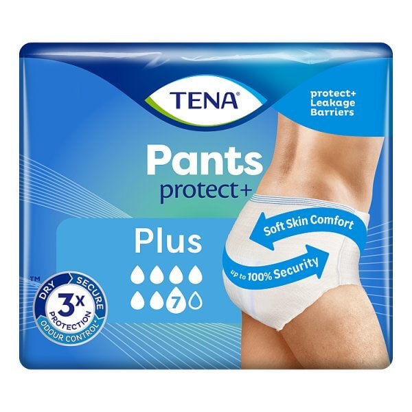 Tena Incontinence Pants Plus Size Large 8 Pack