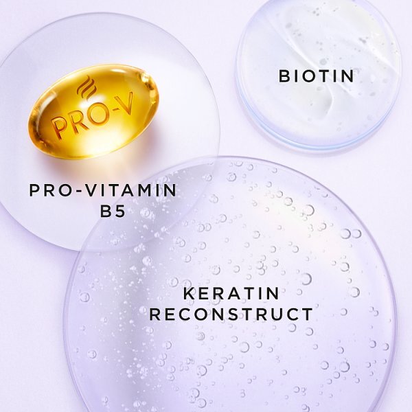 Pantene Miracles Silky & Glowing Biotin Hair Shampoo, 400ml