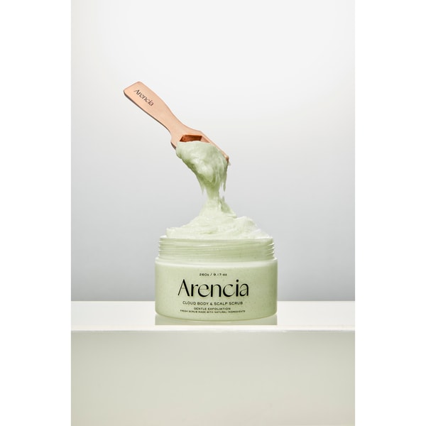 Arencia Fresh Cloud Body & Scalp Scrub Geranium & Primrose 260g