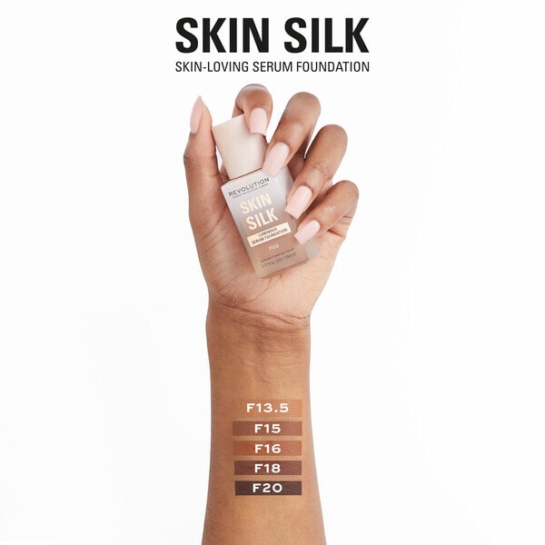 Revolution Skin Silk Serum Foundation F20