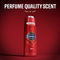 Old Spice Captain Shower Gel & Shampoo For Men 400ml