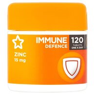 Superdrug Zinc 15mg Tablets x 120
