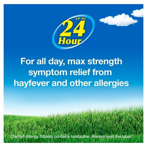 Clarityn Allergy & Hayfever Prescription Strength 60 Tablets