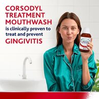 Corsodyl Antibacterial Mouthwash Alcohol Free 300ml