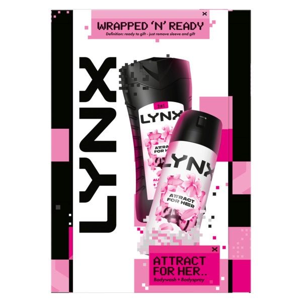 Lynx Attract For Her Body Care Duo Gift Set