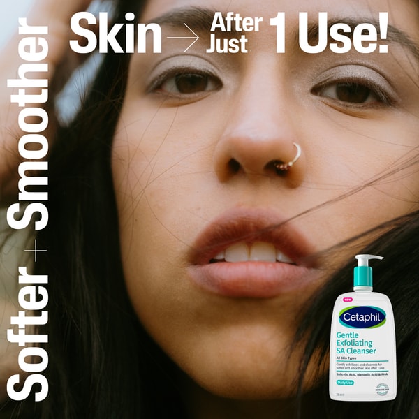 Cetaphil Gentle Exfoliating Salicylic Acid Cleanser, 473ml