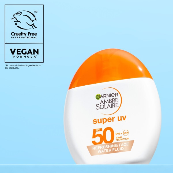 Garnier Ambre Solaire Super UV SPF50 Face Glow Fluid 40ml