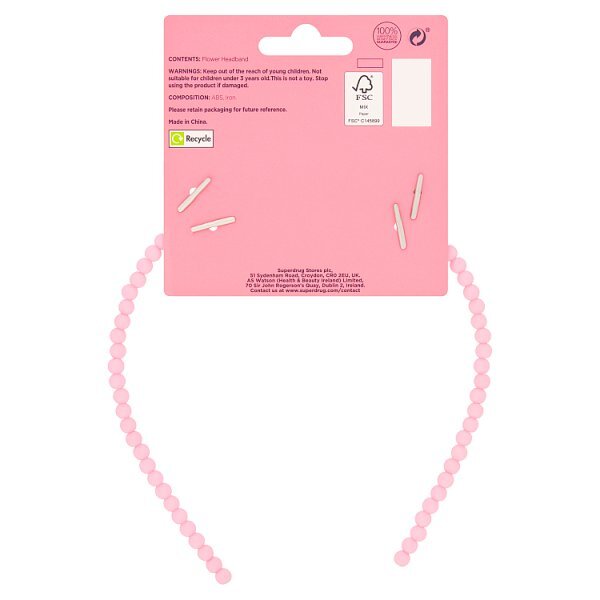 Superdrug Fantasy Flower Headband