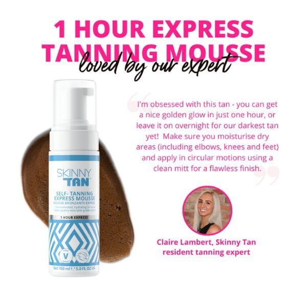 Skinny Tan Mousse 1 Hour Express 150Ml