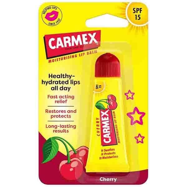 Carmex Moisturising Lip Balm Cherry SPF 15 10g