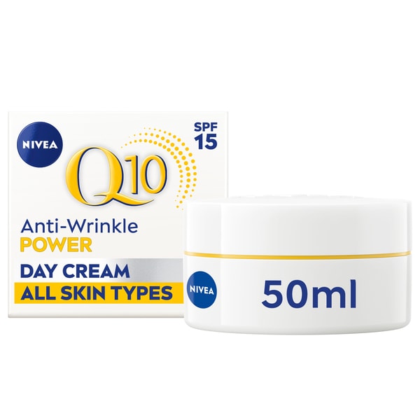 NIVEA Q10 Power Anti-Wrinkle Firming Day Cream SPF15 50ml