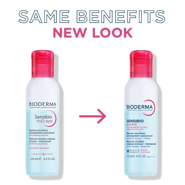 Bioderma Sensibio H2O eye waterproof micellar makeup remover