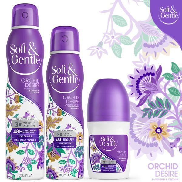 DNR Soft & Gentle Aerosol Orchid Desire 150Ml
