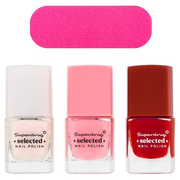 Selected By Superdrug Nailed It Nail Polish Trio Gift Set