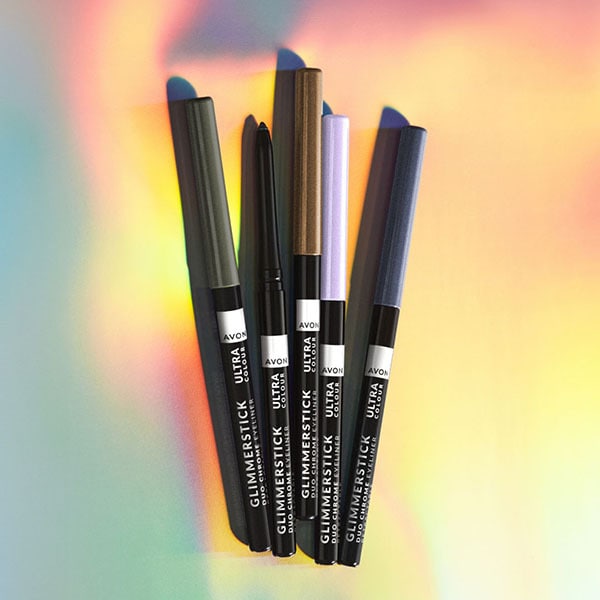 Avon Glimmerstick Chrome Duo - Pink Quartz